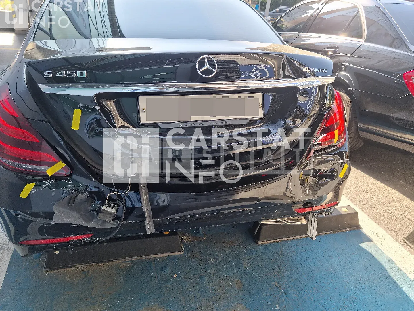 Photo 3 of 3: 2019 Mercedes-Benz S450 4Matic L, VIN WDDUG6EB5KA495535 — Korean insurance auction