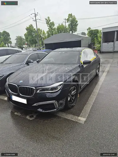 Photo 1 of 14: 2017 BMW 730Ld xDrive, VIN WBA7G6105HG680098 — Korean insurance auction