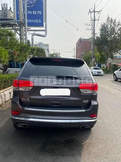Photo 1 of 14: 2015 Jeep Straw Grand Cherokee, VIN 1C4RJFJM0FC804783 — Korean insurance auction