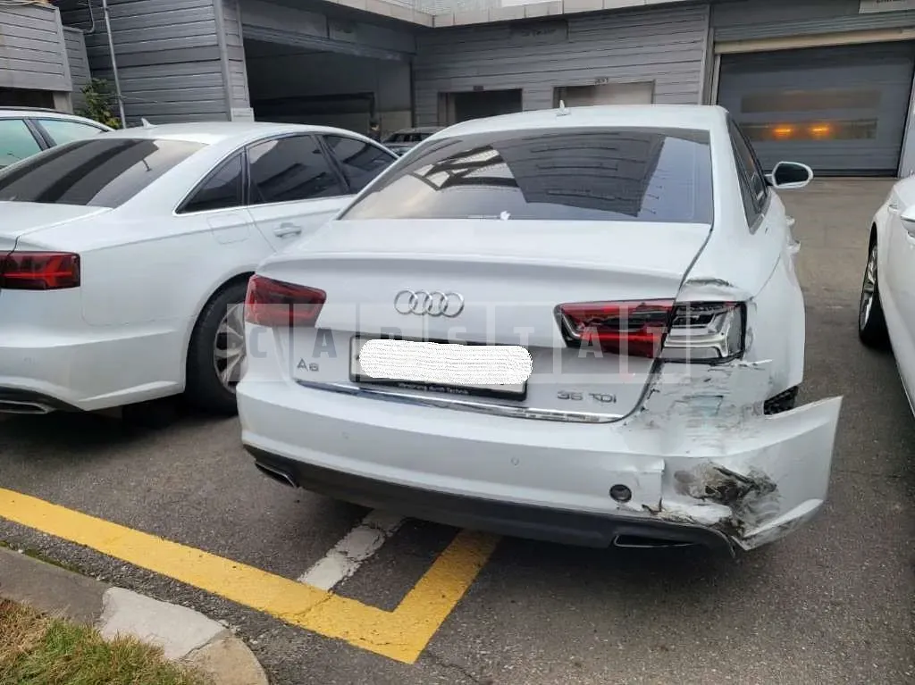 Photo 2 of 8: 2018 Audi A6 35 TDI, VIN WAUZZZ4G7JN055006 — Korean insurance auction