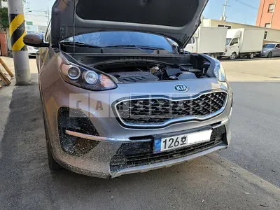 Photo 1 of 15: 2021 Kia Sportage, VIN KNAPL812GNK947608 — Korean insurance auction