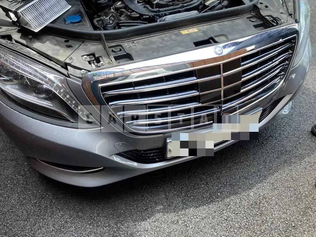 Photo 2 of 4: 2015 Mercedes-Benz S350 BlueTec 4Matic, VIN WDDUF3DB4FA150523 — Korean insurance auction