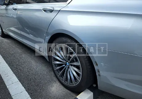 Photo 2 of 5: 2015 BMW 730d xDrive, VIN WBAYC4103FDZ77647 — Korean insurance auction