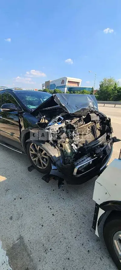Photo 1 of 3: 2016 Hyundai Santa Fe — Korean insurance auction