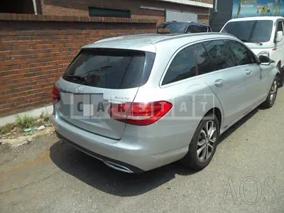 Photo 1 of 17: 2016 Mercedes-Benz C220 d 4Matic Estate, VIN WDDWH0FB0GF316619 — Korean insurance auction