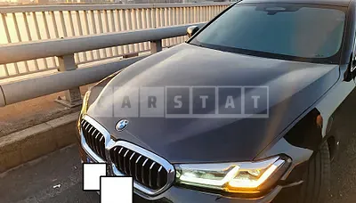 Photo 1 of 26: 2023 BMW 530i, VIN WBA71BH0XPCN56933 — Korean insurance auction