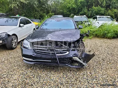 Photo 1 of 50: 2019 Mercedes-Benz S450 4Matic L, VIN WDDUG6EB0KA443102 — Korean insurance auction
