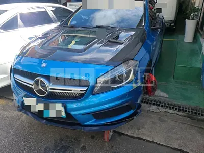 Photo 1 of 10: 2015 Mercedes-Benz A45 AMG 4Matic, VIN WDDBF5CB2FJ393316 — Korean insurance auction