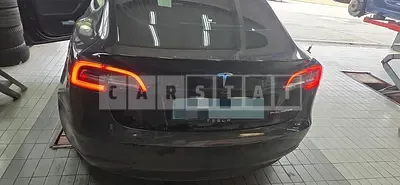 Photo 1 of 13: 2020 Tesla Model 3 Long Range, VIN 5YJ3E1EB8LF762741 — Korean insurance auction