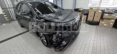 Photo 1 of 12: 2022 Volkswagen ID.4 Pro, VIN WVGZZZE2ZNP044092 — Korean insurance auction