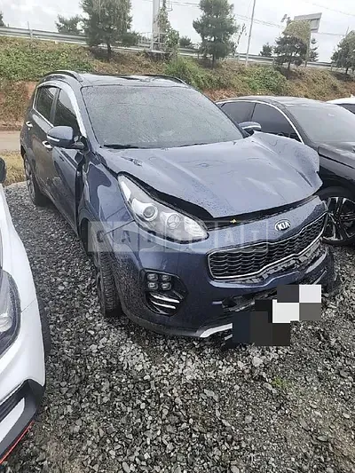 Photo 1 of 11: 2017 Kia Sportage, VIN KNAPM813BJK314141 — Korean insurance auction