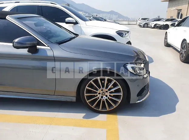 Photo 2 of 15: 2017 Mercedes-Benz C200 Cabriolet, VIN WDDWK4CB6HF536815 — Korean insurance auction