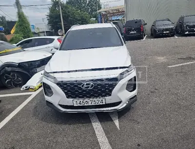 Photo 1 of 35: 2020 Hyundai Santa Fe, VIN KMHS281BBLU245845 — Korean insurance auction