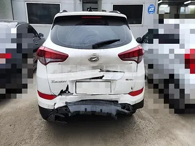 Photo 1 of 28: 2017 Hyundai Tucson TL 1.7, VIN KMHJ3815GHU457074 — Korean insurance auction