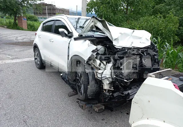 Photo 2 of 14: 2018 Kia Sportage, VIN KNAPM813BJK520140 — Korean insurance auction