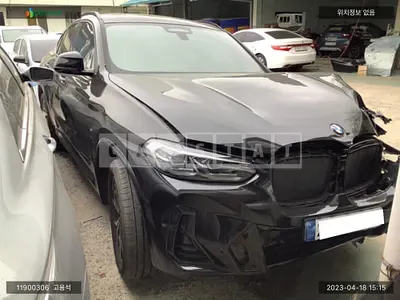 Photo 1 of 16: 2022 BMW X4 xDrive 20i, VIN WBA21DT03N9N34439 — Korean insurance auction