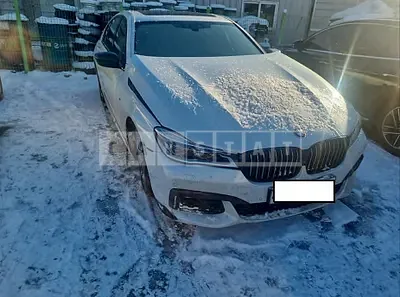 Photo 1 of 37: 2017 BMW 740d xDrive, VIN WBA7C6101HG759067 — Korean insurance auction
