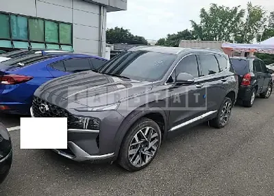 Photo 1 of 5: 2021 Hyundai Santa Fe, VIN KMHS581LGMU353118 — Korean insurance auction