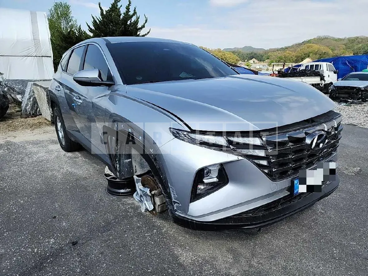 Photo 2 of 9: 2021 Hyundai Tucson NX4 4WD — Korean insurance auction
