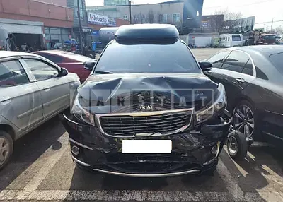 Photo 1 of 47: 2016 Kia Carnival, VIN KNAME81ABGS157113 — Korean insurance auction