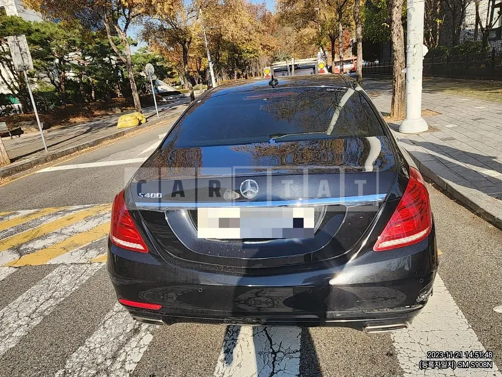 Photo 2 of 10: 2015 Mercedes-Benz S400L — Korean insurance auction