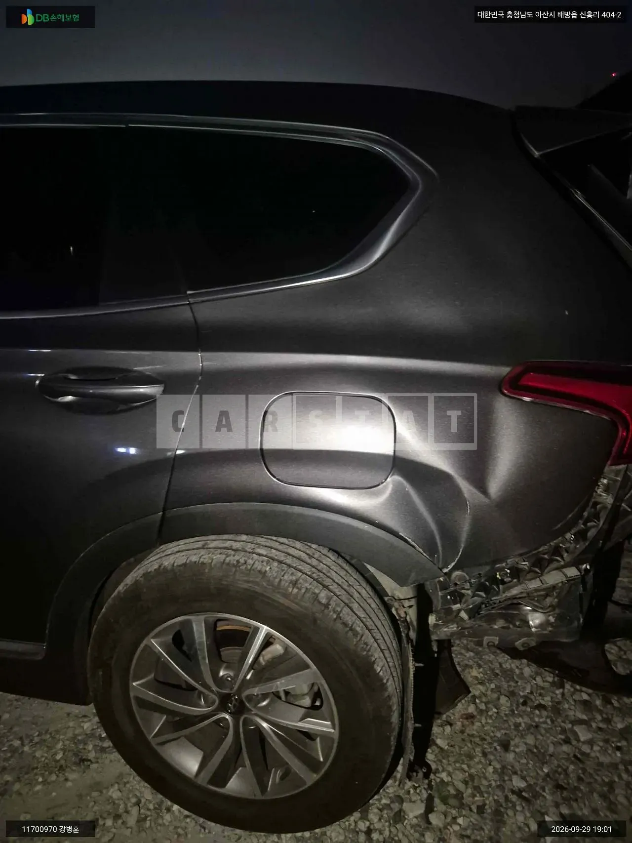 Photo 2 of 15: 2019 Hyundai Santa Fe, VIN KMHS281ABLU260667 — Korean insurance auction