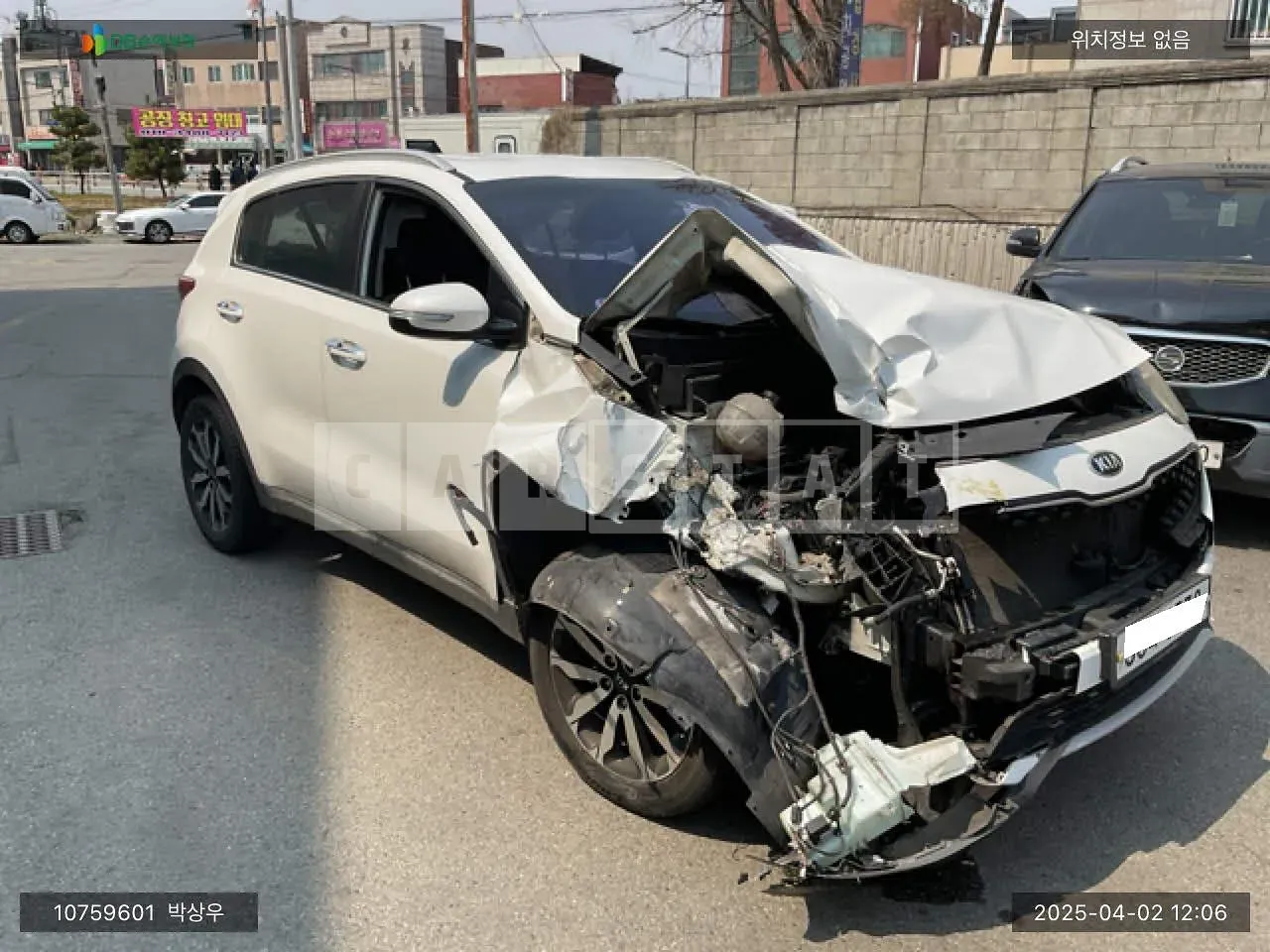 Photo 2 of 20: 2016 Kia Sportage, VIN KNAP6815GGK028841 — Korean insurance auction