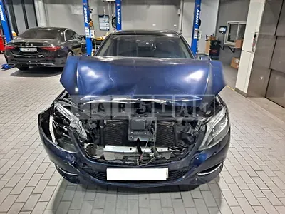 Photo 1 of 50: 2017 Mercedes-Benz S500 4Matic L, VIN WDDUG8FB8HA302846 — Korean insurance auction