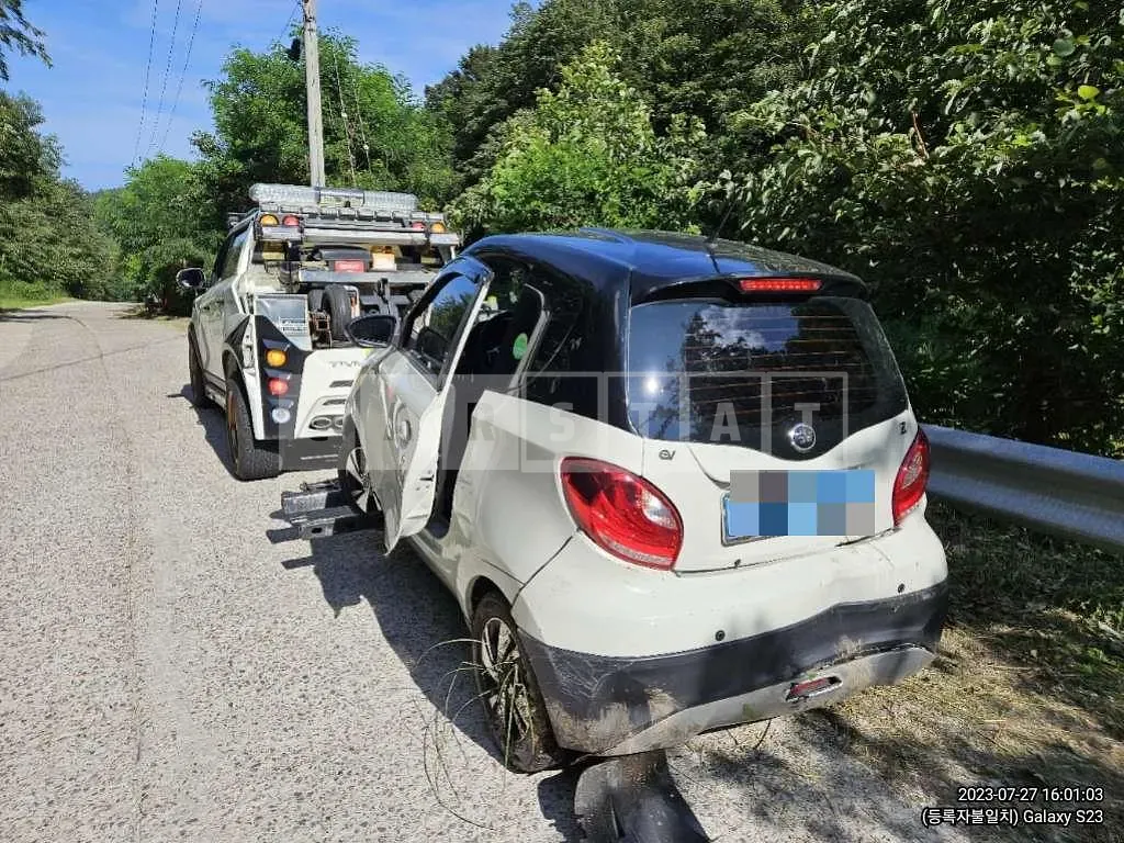 Photo 2 of 4: 2021 Mercedes-Benz Smart EV Z, VIN KL90B2Z7EMZD6J039 — Korean insurance auction