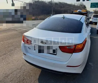 Photo 1 of 6: 2014 Kia K5, VIN KNAGN418BFA562938 — Korean insurance auction