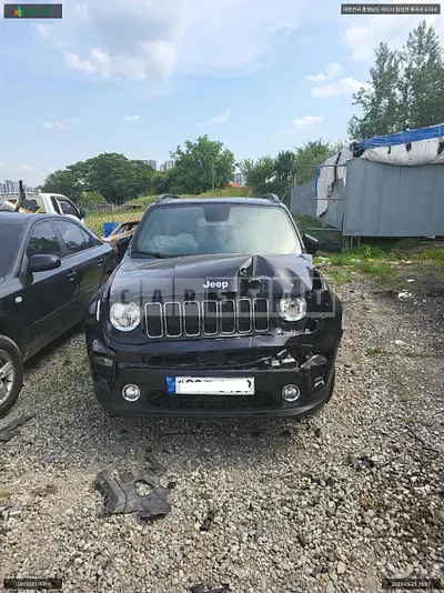 Photo 1 of 12: 2021 Jeep Renegade 2.4, VIN 1C4NJCBB3MPM70393 — Korean insurance auction