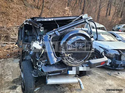 Photo 1 of 24: 2022 Jeep Zip Wrangler Sahara 4XE, VIN 1C4JJXP61MW826363 — Korean insurance auction