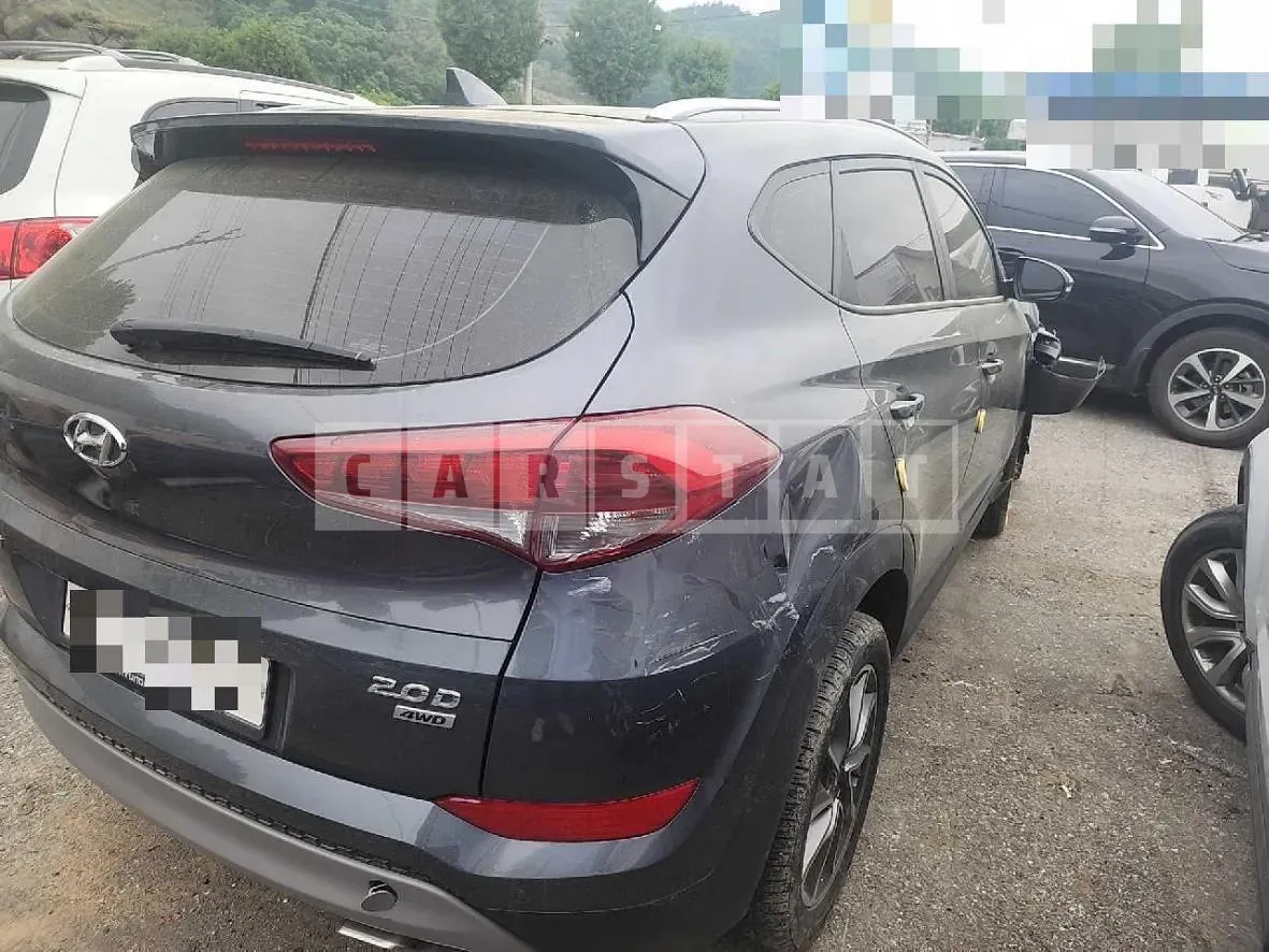 Photo 2 of 15: 2017 Hyundai Tucson TL (4WD) — Korean insurance auction