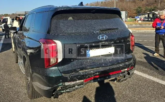 Photo 2 of 12: 2022 Hyundai Palisade LX2 F /L Gasoline 3.8 4WD 7 Seater Calligraphy Cali Exclusive Quilting (Brown) — Korean insurance auction
