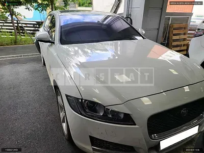Photo 1 of 10: 2017 Jaguar XF 20d, VIN SAJBB4BN9HCY45265 — Korean insurance auction