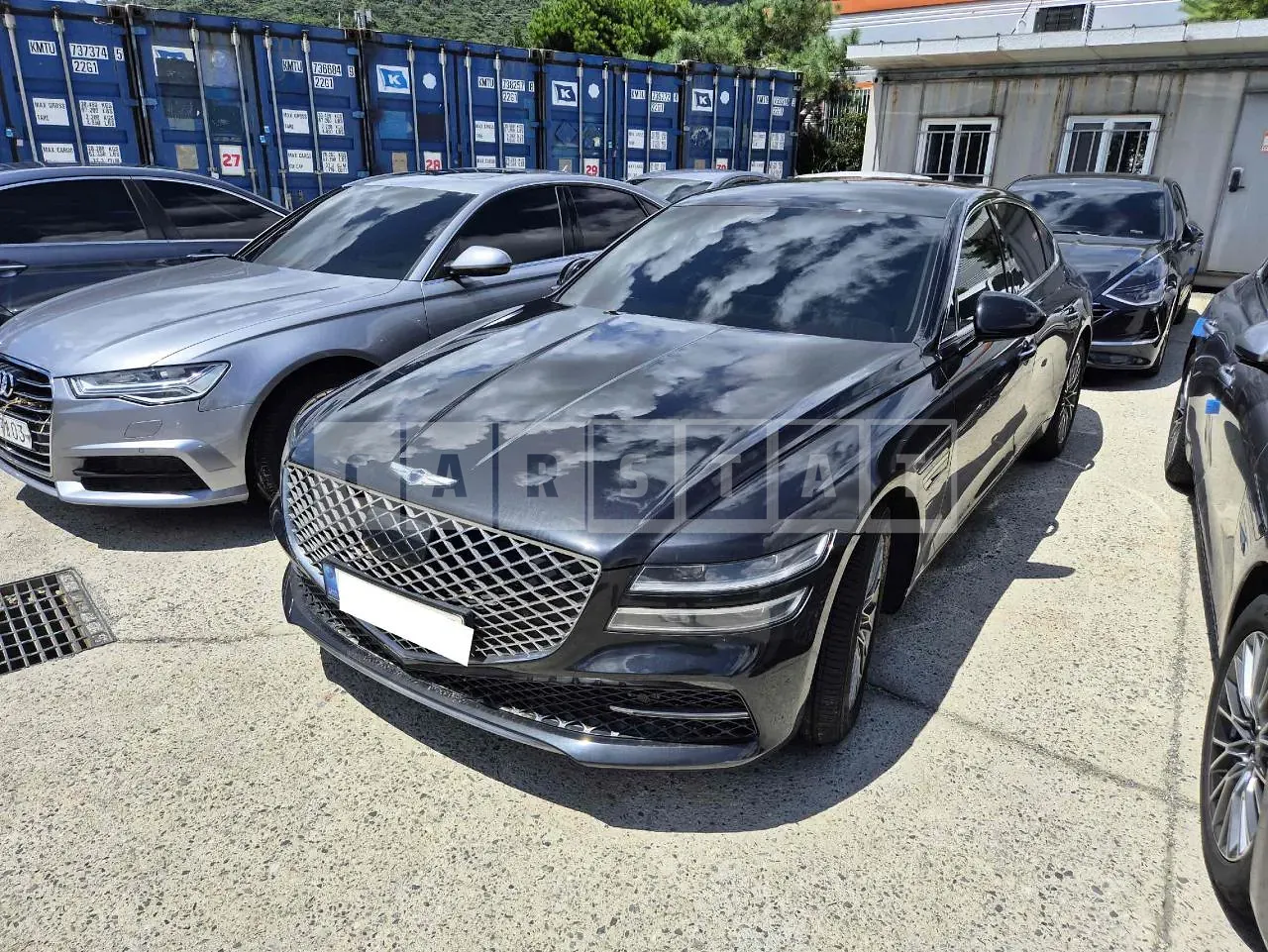 Photo 2 of 6: 2021 Genesis G80, VIN KMTGB41CDNU098300 — Korean insurance auction
