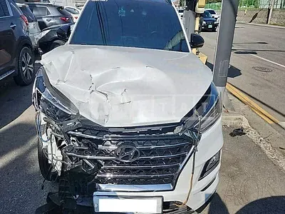 Photo 1 of 14: 2018 Hyundai Tucson, VIN KMHJ581ABKU904499 — Korean insurance auction