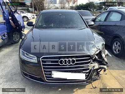 Photo 1 of 11: 2016 Audi A8 50 TDI quattro, VIN WAUZZZ4H2GN005762 — Korean insurance auction