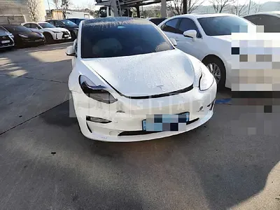 Photo 1 of 23: 2022 Tesla Model 3 Long Range, VIN 5YJ3E1EB5NF149494 — Korean insurance auction