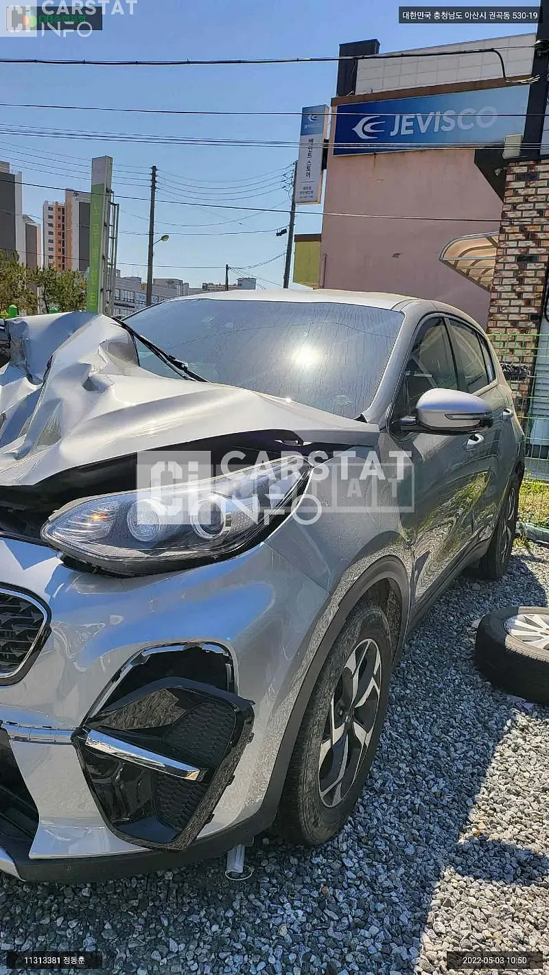Photo 2 of 15: 2019 Kia Sportage, VIN KNAPL812GKK675041 — Korean insurance auction