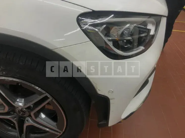 Photo 2 of 9: 2021 Mercedes-Benz GLC300 e 4Matic Coupe, VIN W1N0J5DB5MF881540 — Korean insurance auction
