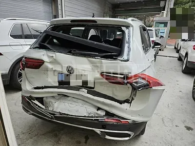 Photo 1 of 9: 2023 Volkswagen Tiguan 2.0 TDI, VIN WVGZZZ5N1PW021013 — Korean insurance auction