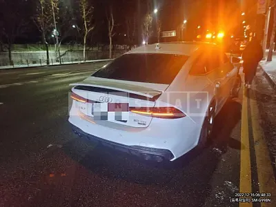 Photo 1 of 40: 2022 Audi A7 50 TDI quattro, VIN WAUZZZF2XNN024162 — Korean insurance auction