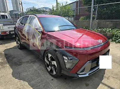 Photo 1 of 30: 2023 Hyundai Kona, VIN KMHHE813BPU015420 — Korean insurance auction