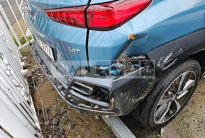Photo 2 of 23: 2019 Hyundai Kona, VIN KMHK7815GKU291067 — Korean insurance auction