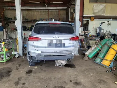 Photo 1 of 7: 2019 Hyundai Santa Fe TM 2.0 (4WD) — Korean insurance auction