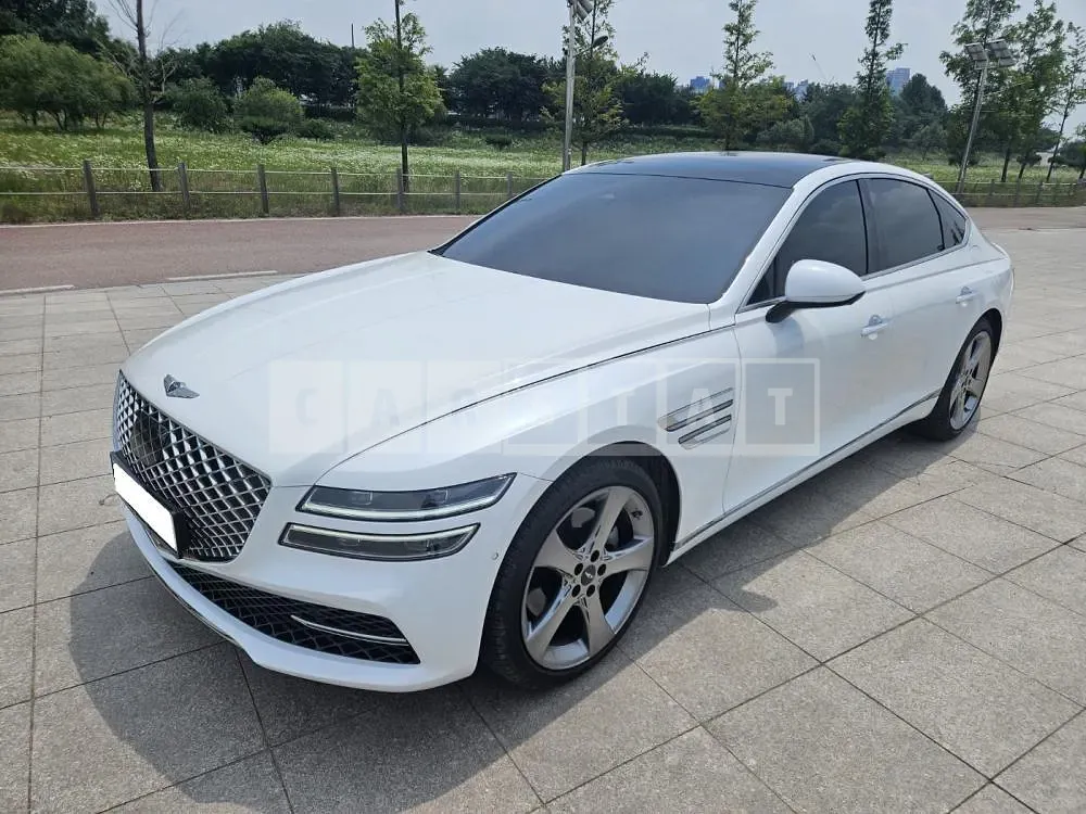 Photo 2 of 15: 2020 Genesis G80, VIN KMTGB41CDMU059064 — Korean insurance auction