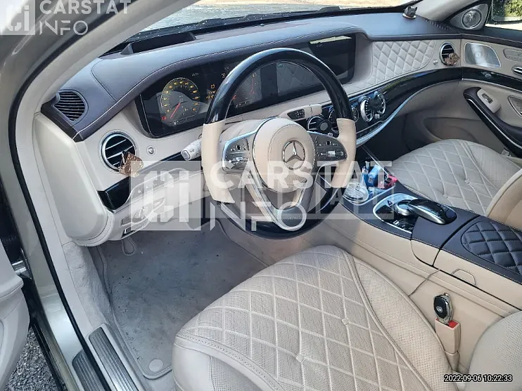 Photo 2 of 32: 2019 Mercedes-Benz Maybach S650, VIN KL90A4AHGKZ100027 — Korean insurance auction