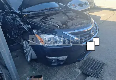 Photo 1 of 10: 2015 Nissan Altima 2.5, VIN 1N4AL3AP7FC237672 — Korean insurance auction