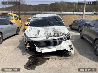 Photo 1 of 18: 2015 Kia Carnival, VIN KNHMF37ABGS124066 — Korean insurance auction